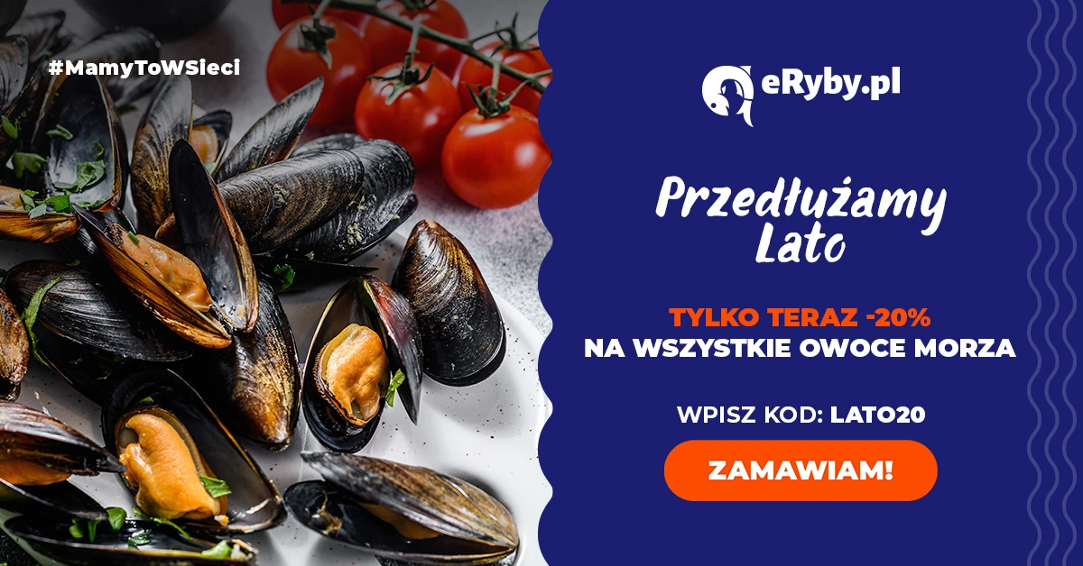 Przedłużamy LATO! Owoce morza -20%